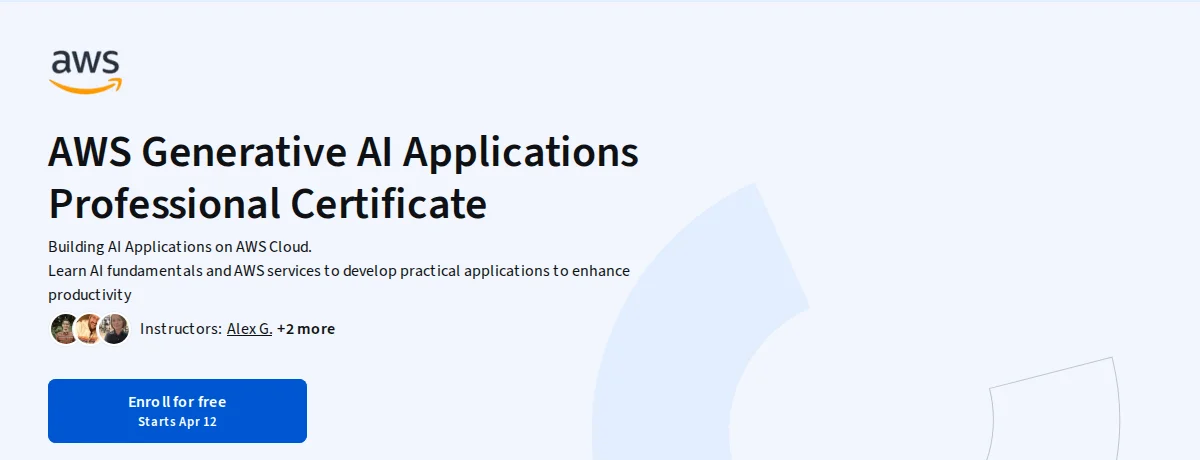 Aws Generative Ai Applications