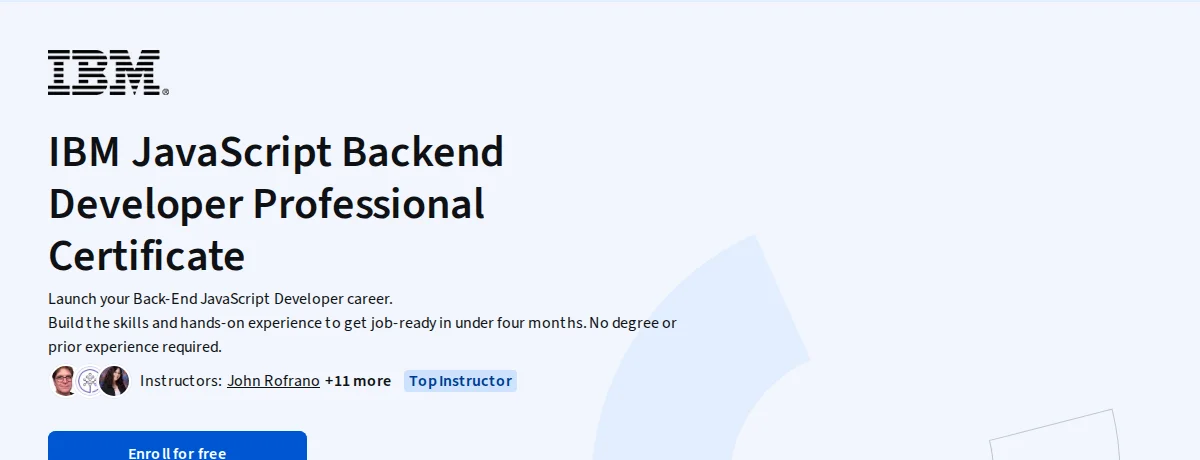 Backend Javascript Developer