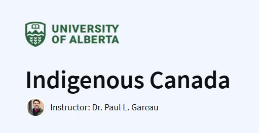Indigenous Canada Course
