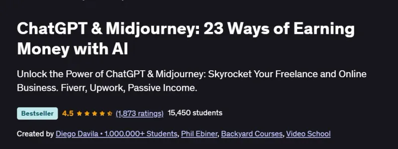 ChatGPT & Midjourney: 23 Ways of Earning Money with AI