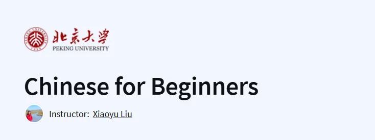 Chinese for Beginners Course
