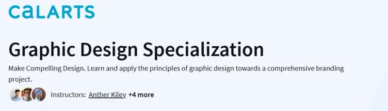 Graphic Design Specialization Course