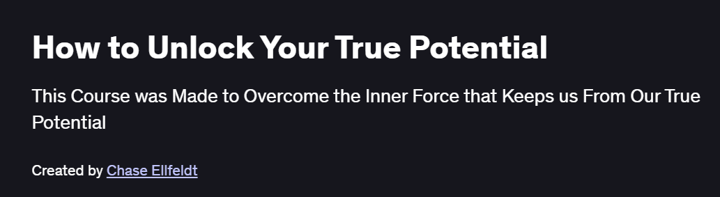 Foundations to Communication Mastery Course