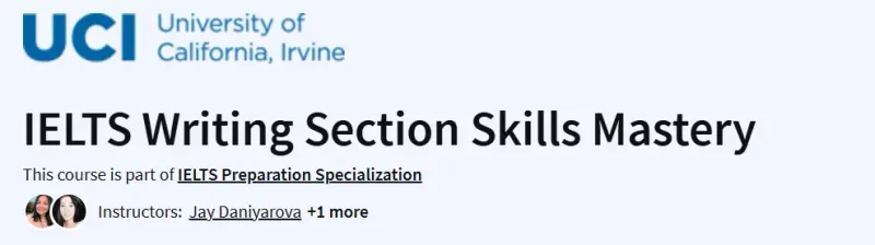 IELTS Writing Section Skills Mastery Course