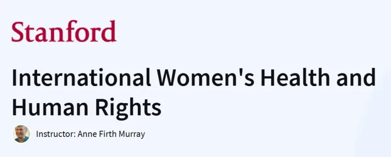 International Women’s Health and Human Rights Course