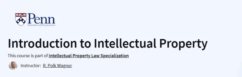 Introduction to Intellectual Property Course