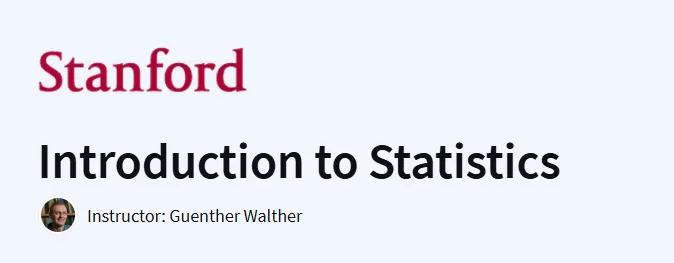 Introduction to Statistics Course