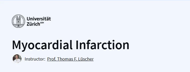 Myocardial Infarction Course