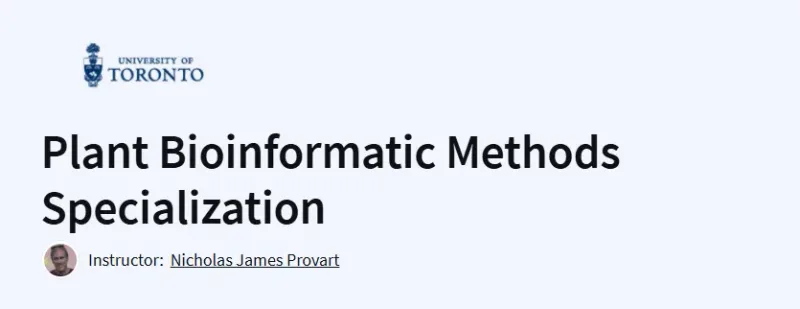 Plant Bioinformatic Methods Specialization Course