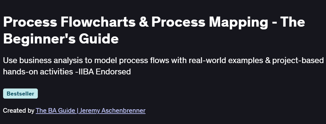 Process Flowcharts & Process Mapping – The Beginner’s Guide Course