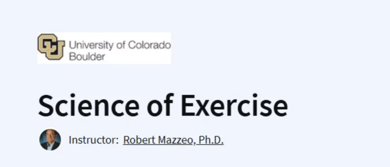 Science of Exercise Course