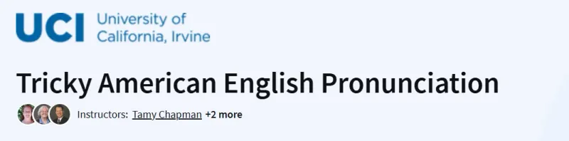 Tricky American English Pronunciation Course