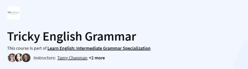 Tricky English Grammar Course