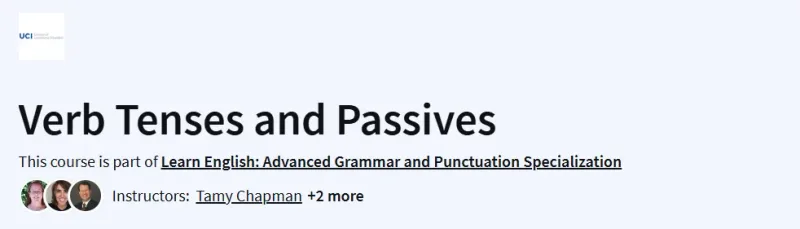 Verb Tenses and Passives Course