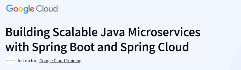 Building Scalable Java Microservices with Spring Boot and Spring Cloud Course