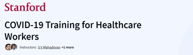 COVID-19 Training for Healthcare Workers Course