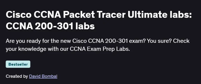 Cisco CCNA Packet Tracer Ultimate labs: CCNA 200-301 labs Course