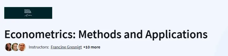 Econometrics: Methods and Applications Course