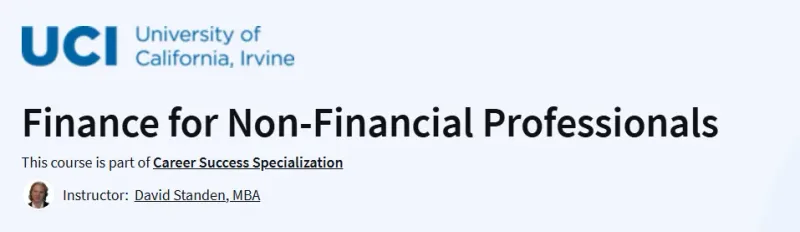 Finance for Non-Financial Professionals Course
