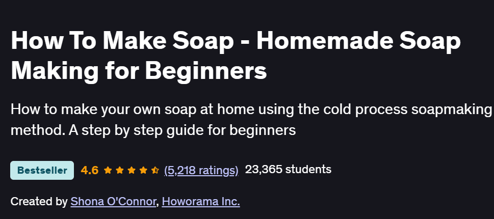 How To Make Soap – Homemade Soap Making for Beginners Course