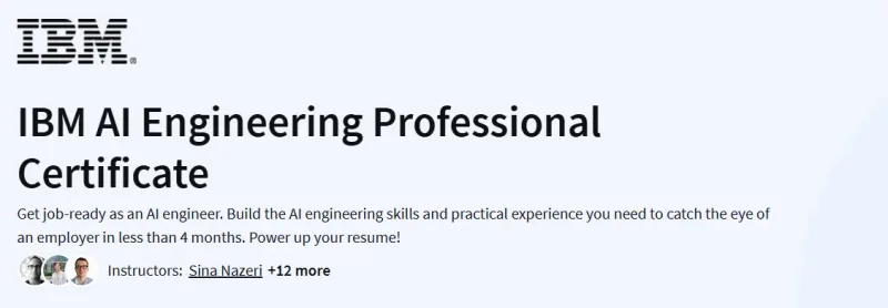 IBM AI Engineering Professional Certificate Course