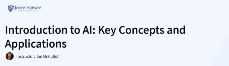 Introduction to AI: Key Concepts and Applications Course