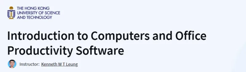 Introduction to Computers and Office Productivity Software Course