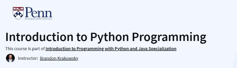 Introduction to Python Programming Course