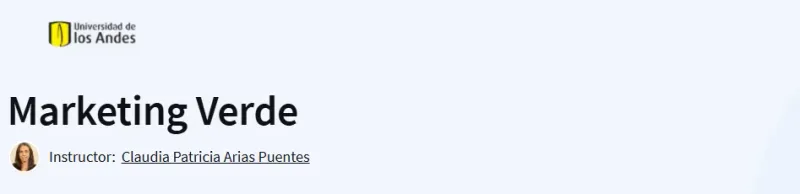 Marketing Verde Course