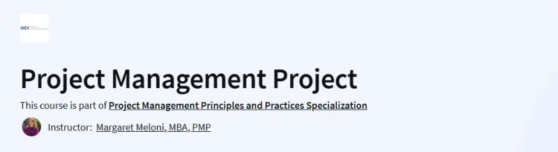 Project Management Project Course