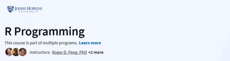R Programming Course