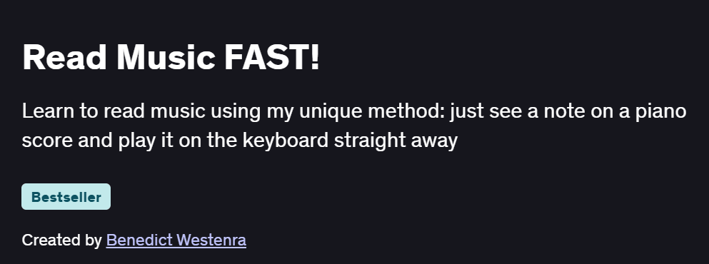 Read Music FAST! Course