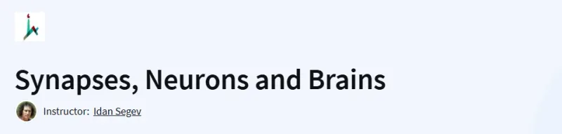 Synapses, Neurons and Brains Course