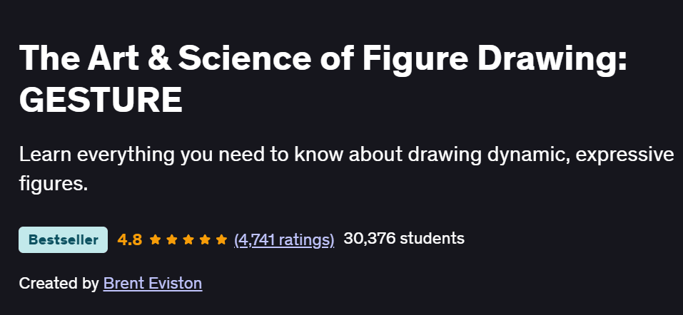 The Art & Science of Figure Drawing: GESTURE Course