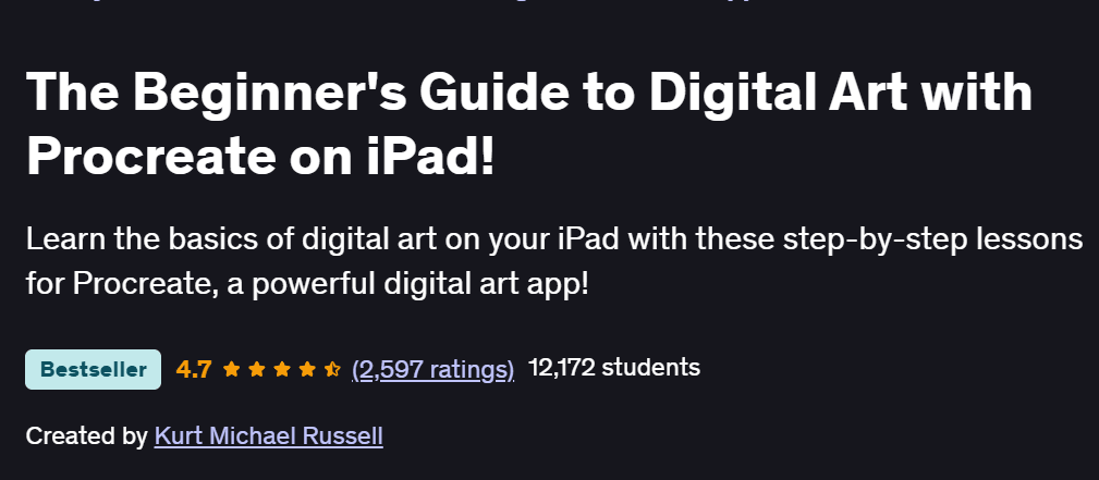 The Beginner’s Guide to Digital Art with Procreate on iPad! Course