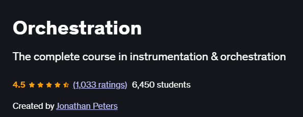 Orchestration Course