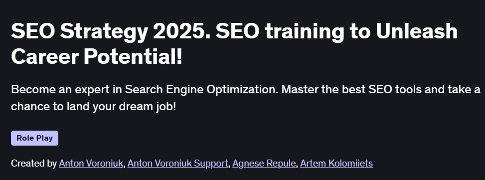 SEO Strategy 2025. SEO training to Unleash Career Potential! Course