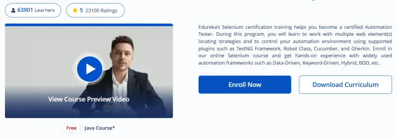 Selenium Training Course