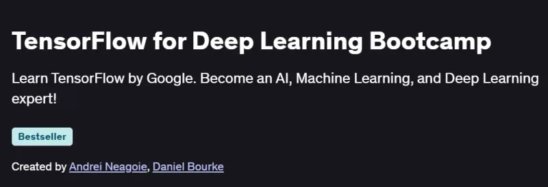 TensorFlow for Deep Learning Bootcamp Course