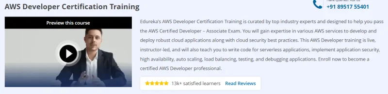 AWS Developer Certification Training Course