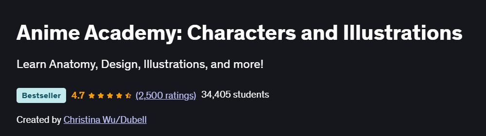 Anime Academy: Characters and Illustrations Course