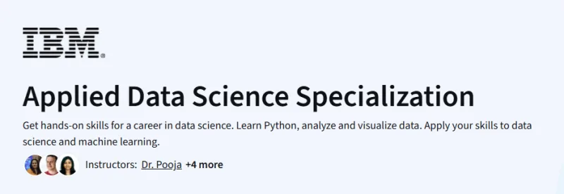 IBM Applied Data Science Specialization Course
