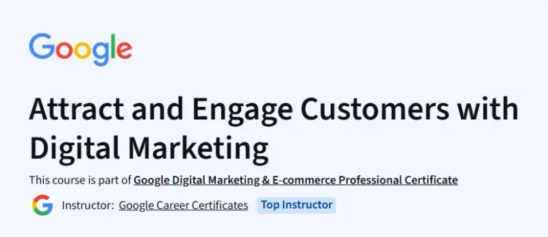 Attract and Engage Customers with Digital Marketing Course