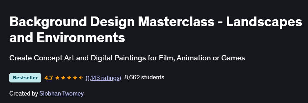 Background Design Masterclass – Landscapes and Environments Course
