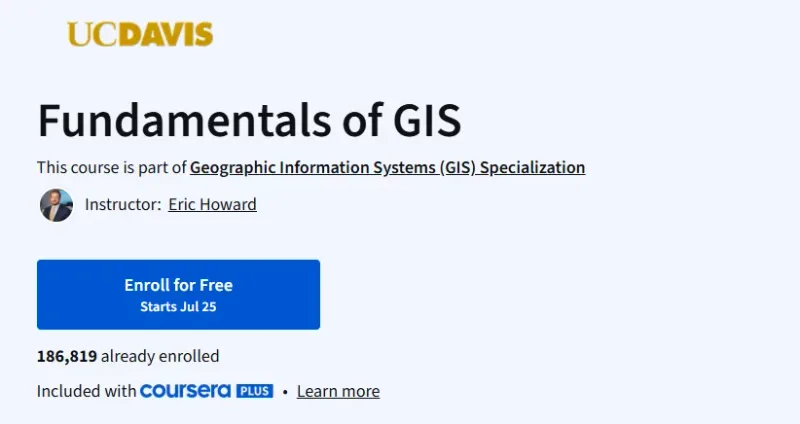 Fundamentals of GIS Course