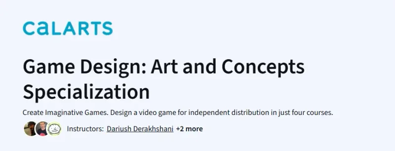 Game Design: Art and Concepts Specialization Course