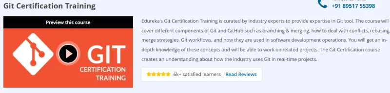 Git Certification Training Course
