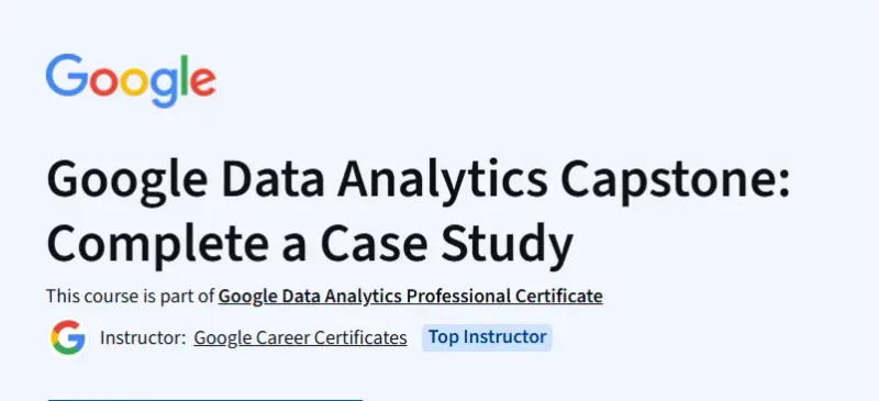 Google Data Analytics Capstone: Complete a Case Study Course