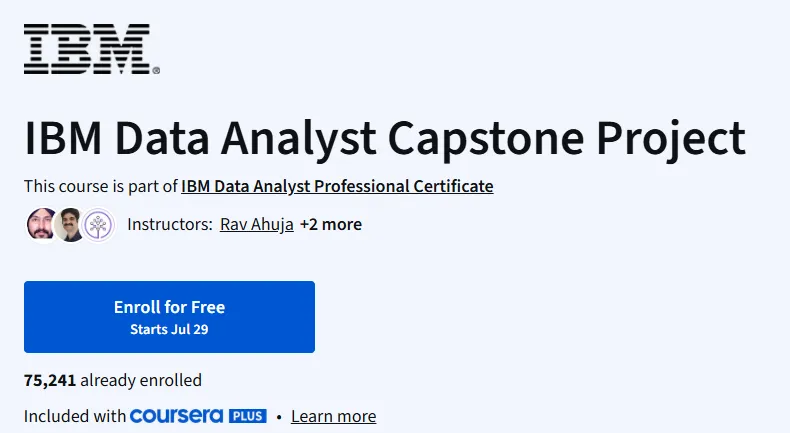 IBM Data Analyst Capstone Project Course