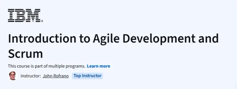 Introduction to Agile Development and Scrum Course